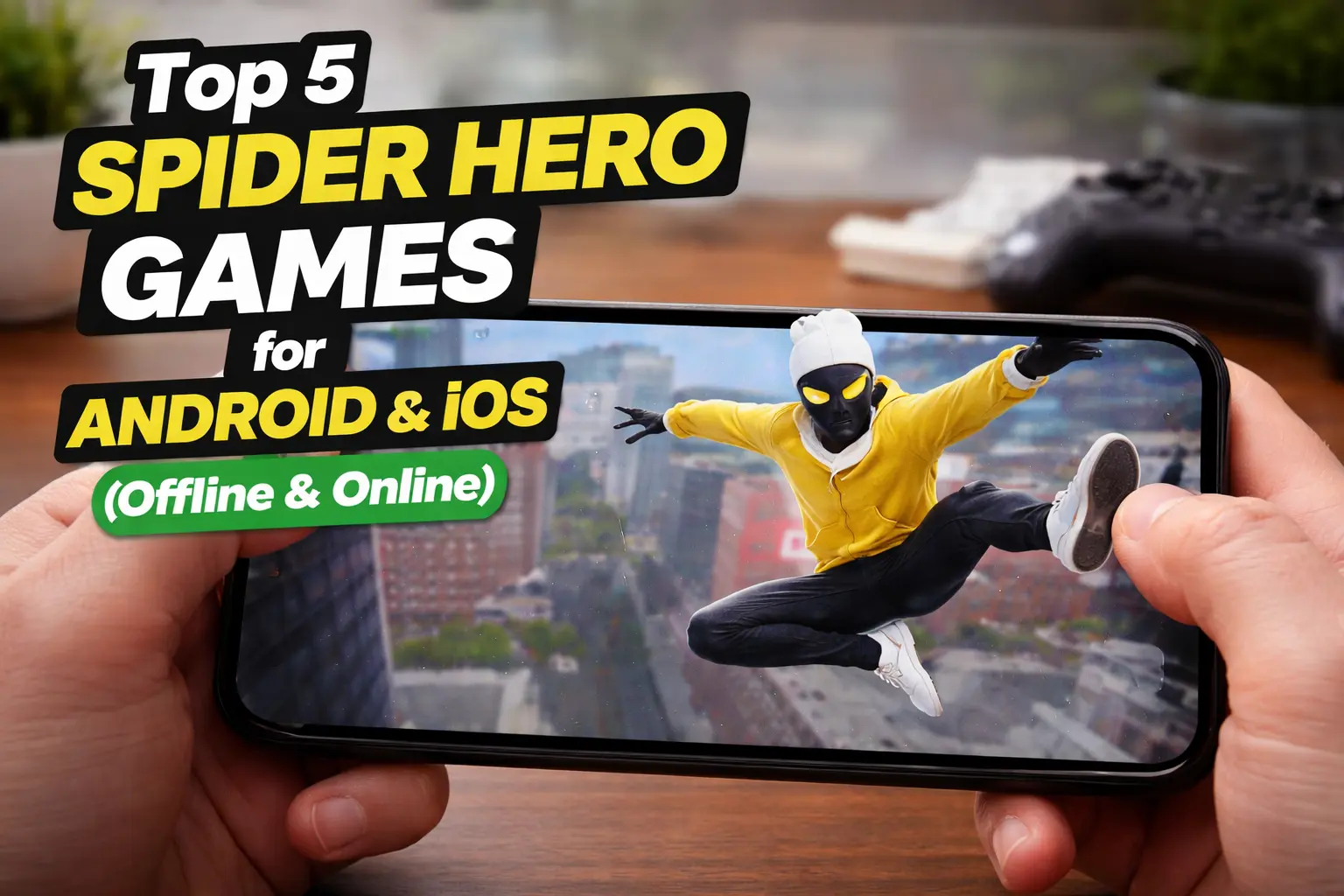 Top 5 Spider-Man Games for Android & iOS (Offline & Online) Free Download 2026