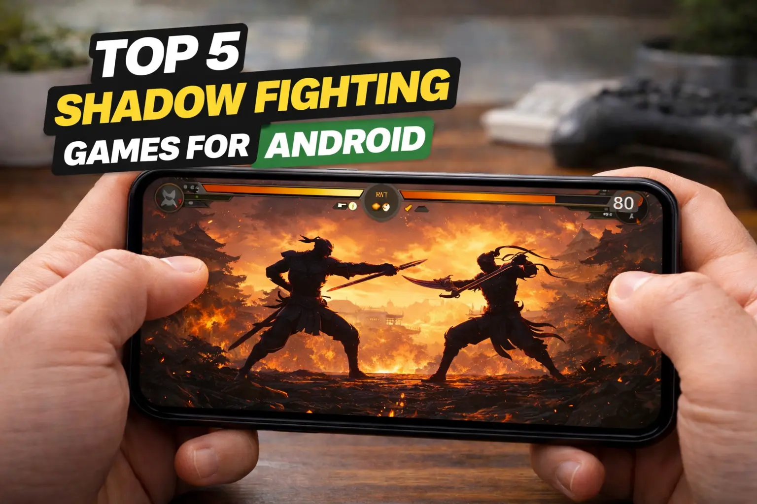Top 5 Shadow Fighting Games for Android (Offline & High Graphics 2026)
